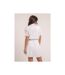 Chemise courte broderies anglaises ORNELLE - Dona X Lisa-2