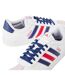 Mens Vl Court 3.0 3 Stripes Leather Shoes Earth White Adidas-4