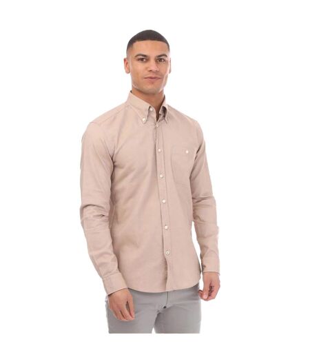 Mens S-roan Shirt Beige Boss