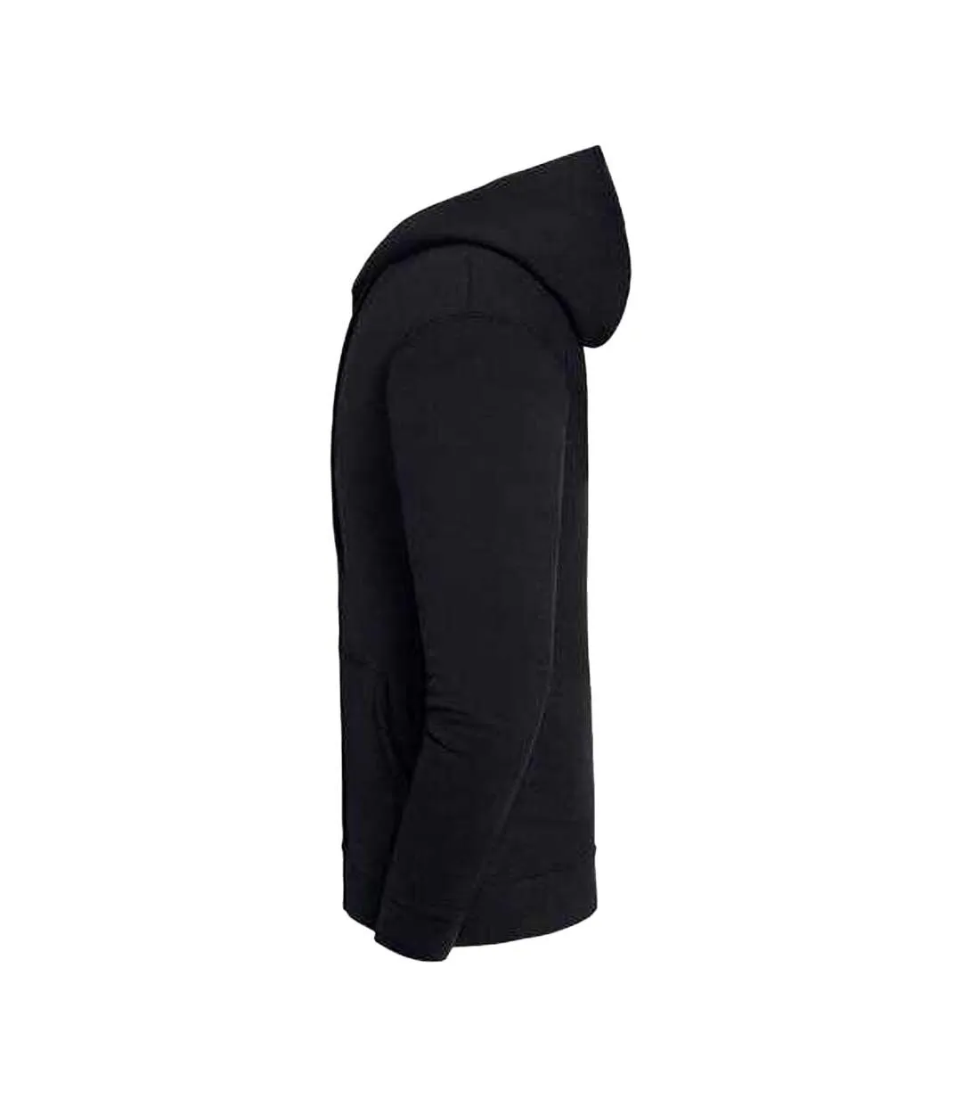 Veste Unie À Capuche Ajustable Iconic Premium Adulte Noir Fruit Of The Loom-3