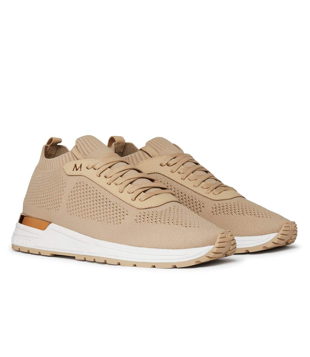 Baskets Diver Lite Homme Brun Clair Mallet-1
