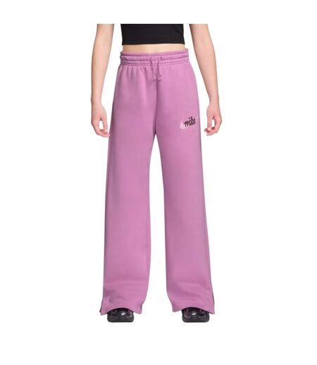 Womens/ladies Chenille Sweatpants Magenta Nike