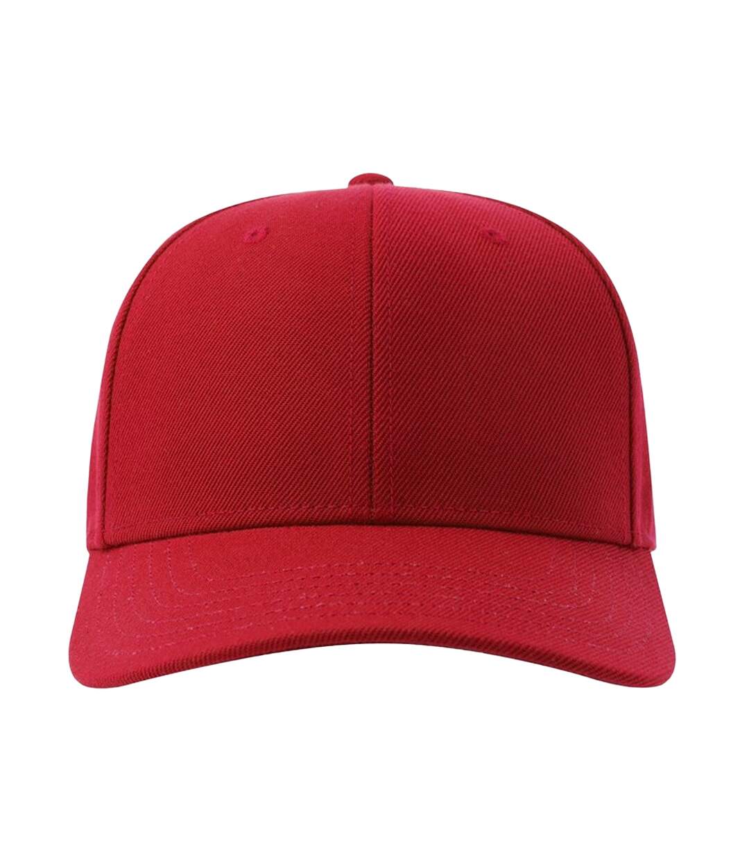 Casquette De Baseball Motif/style 6 Panneaux Beat-s Adulte Rouge Atlantis Headwear-3