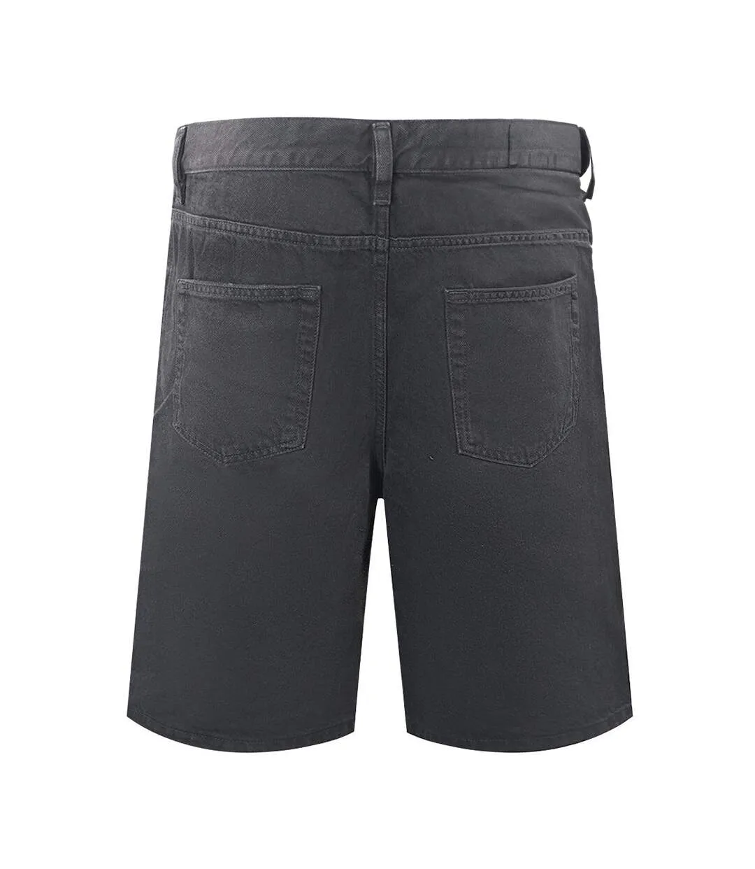 Mens D-strukt Denim Casual Shorts Black Diesel-2