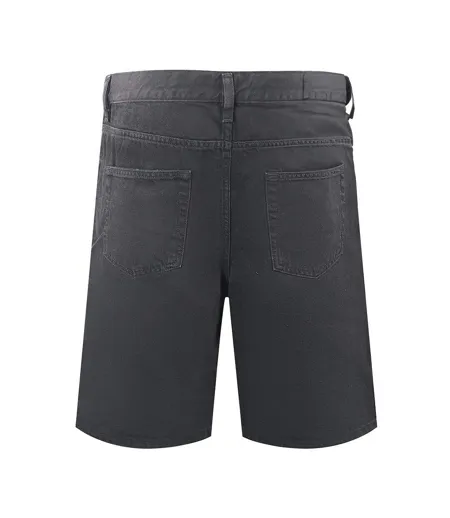 Mens D-strukt Denim Casual Shorts Black Diesel