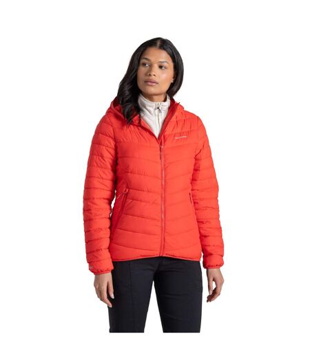 Veste Rembourrée Pliable Et Isolante Compresslite Femme Rouge Orange Craghoppers