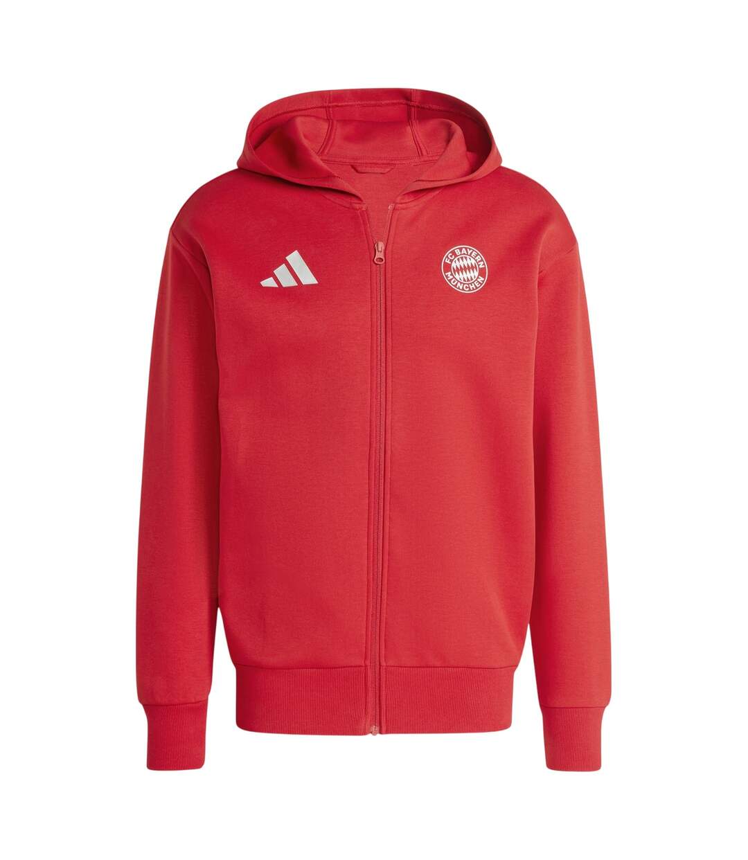 Haut De Survêtement Motif/style Fc Bayern Munich Anthem Homme Rouge Adidas-2