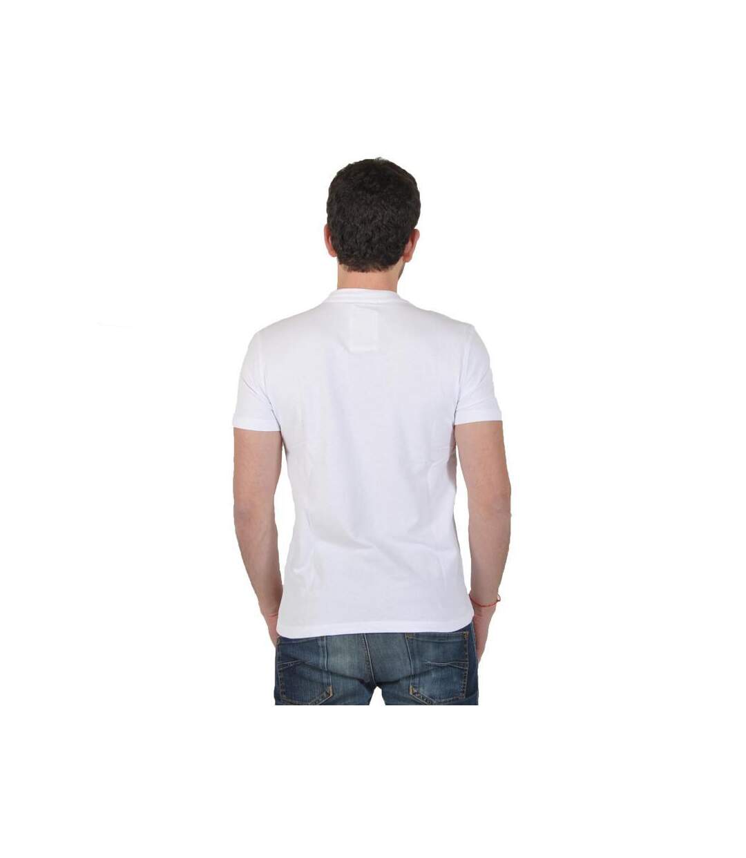 T-shirt Compagnie Canadienne CC2 Blanc   Gris-5