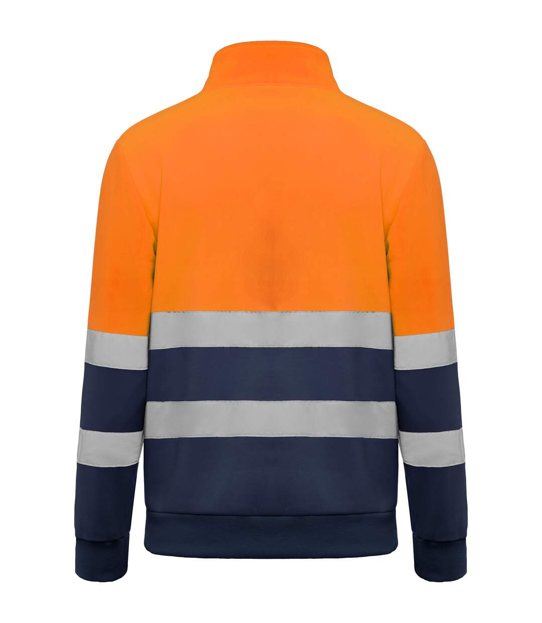 Sweat Spica Adulte Bleu Marine Orange Fluo Roly Workwear-2