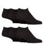 6 Pack Mens Diabetic Trainer Socks | Cushioned Foot Wide Ankle Socks-1