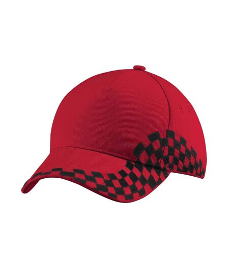 Casquette De Baseball Grand Prix Rouge Classique Beechfield