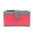 Womens/ladies Mae Leather Purse One Size Grey Watermelon Eastern Counties Leather-1