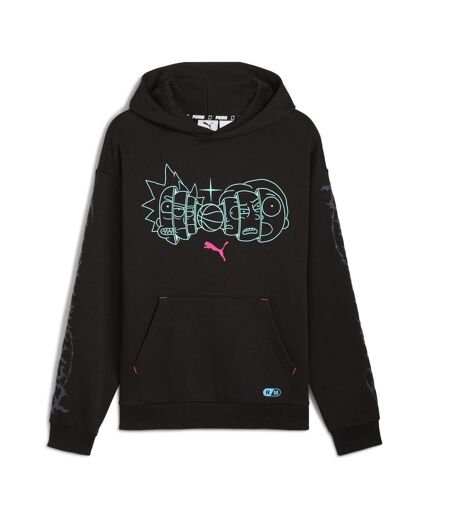 Sweat noir homme puma hoops x rick and morty