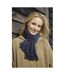 Echarpe Polaire Femmes Taille Unique Bleu Marine Result-1