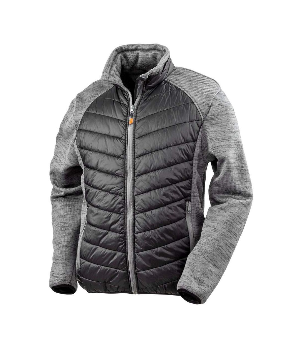 Result - Blouson matelassé ELEVATOR - Homme (Noir / gris) - UTPC3014