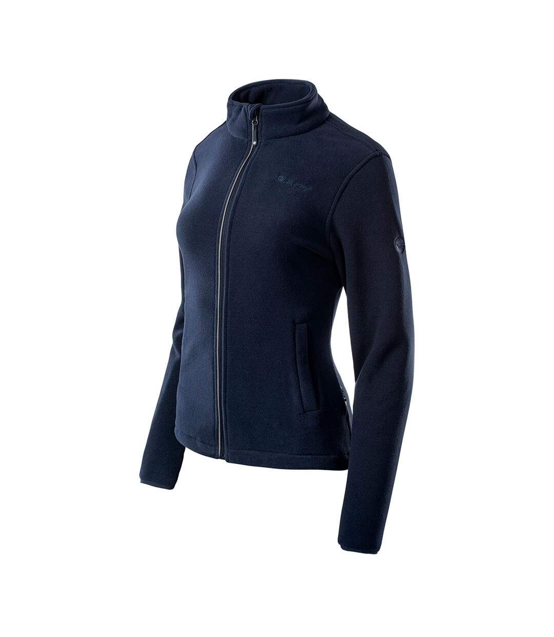 Veste polaire nader femme bleu foncé Hi-Tec-3