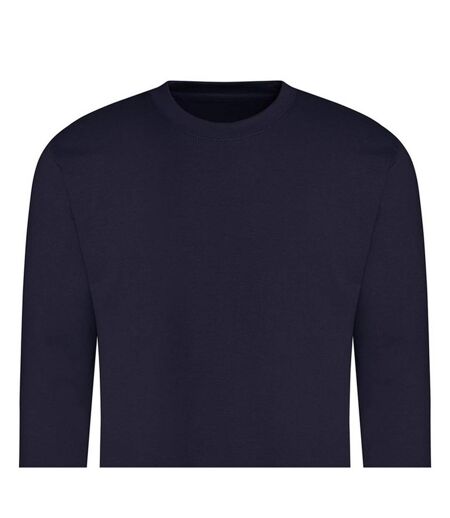 Unisex Adult Plain Sweatshirt New French Navy Awdis