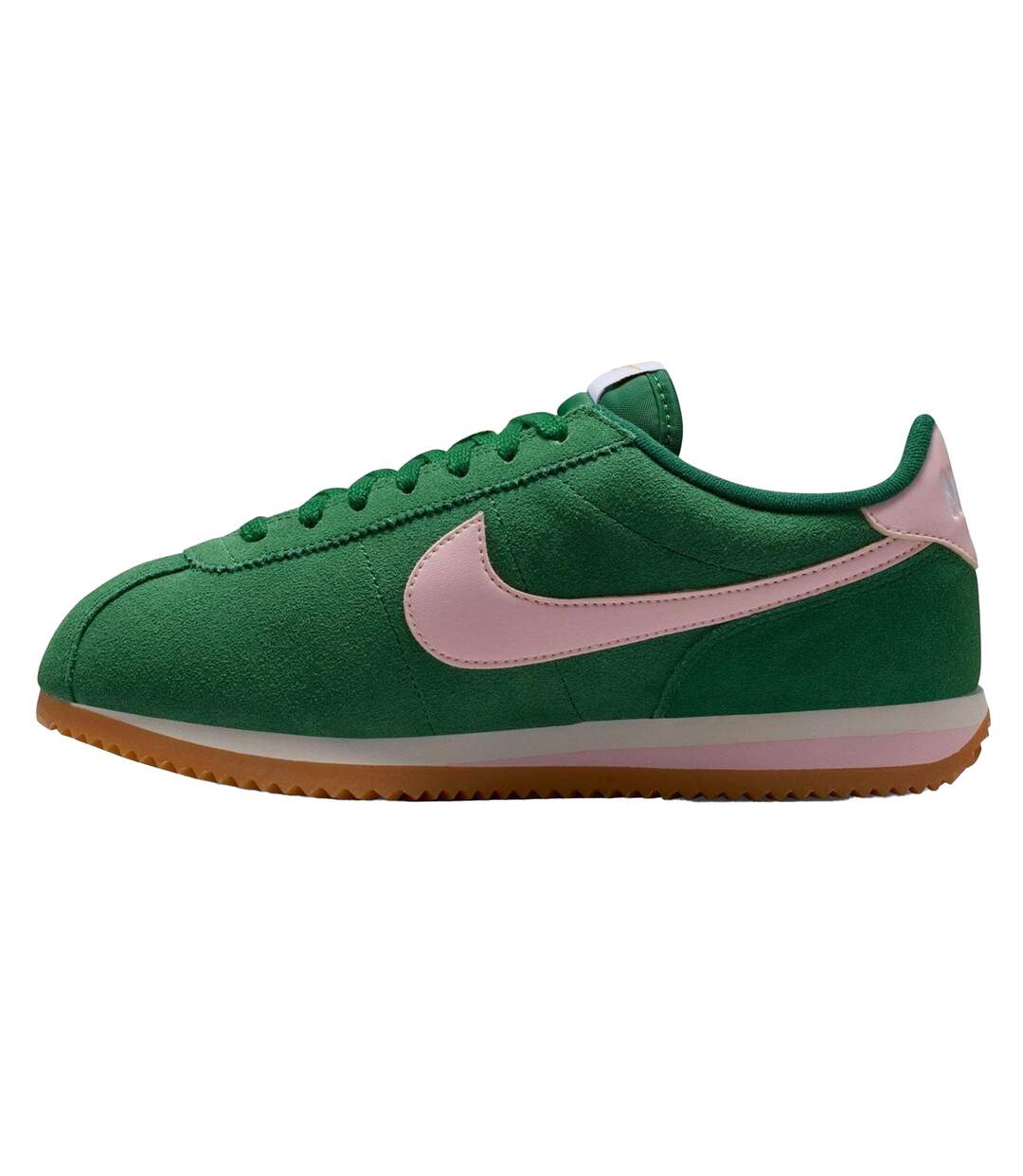 Baskets Cortez Femme Vert Rose Nike-3