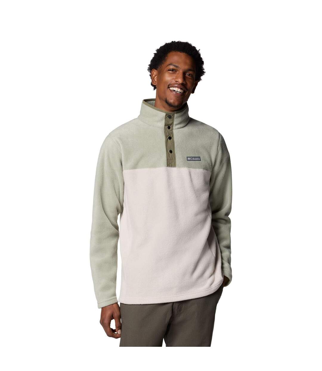 Pull Steens Homme Beige Gris Beige Foncé Columbia-2