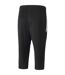 Mens Team Liga Crop Tracksuit Bottoms Black White Puma-2