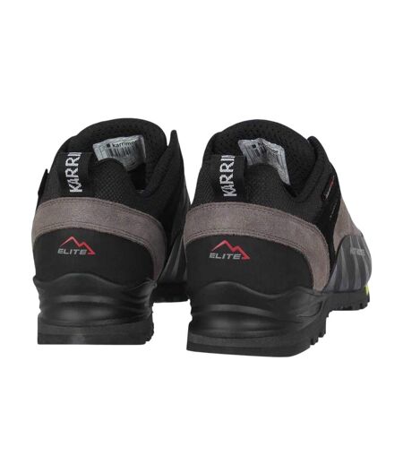 Chaussures De Marche Hot Route Homme Anthracite Citron Vert Karrimor