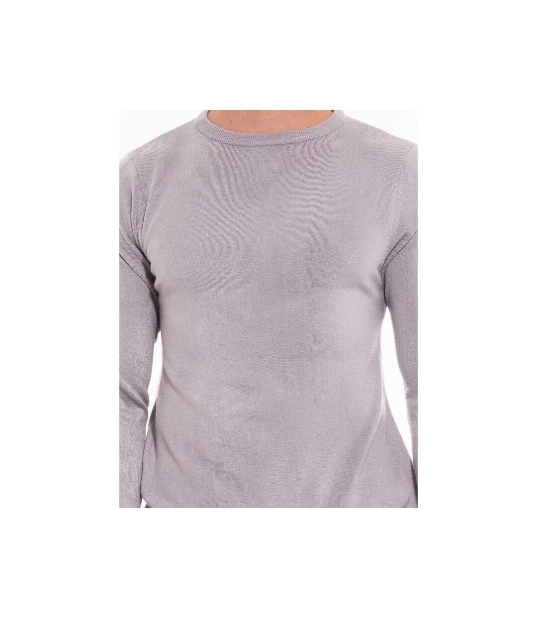 Pull col rond effet cachemire LANNIS-3