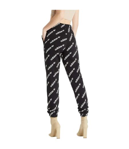 Pantalon De Survêtement Motif/style Monogramme Femme Noir Adidas