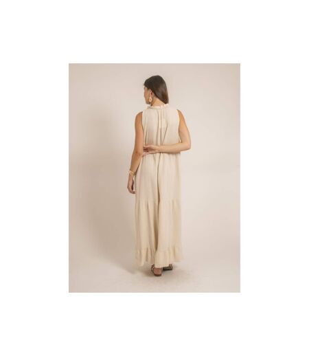 Robe longue gaze de coton IJELMA - Dona X Lisa
