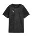 Womens/ladies Teamcup Training Referee Shirt Black Silver Puma-1