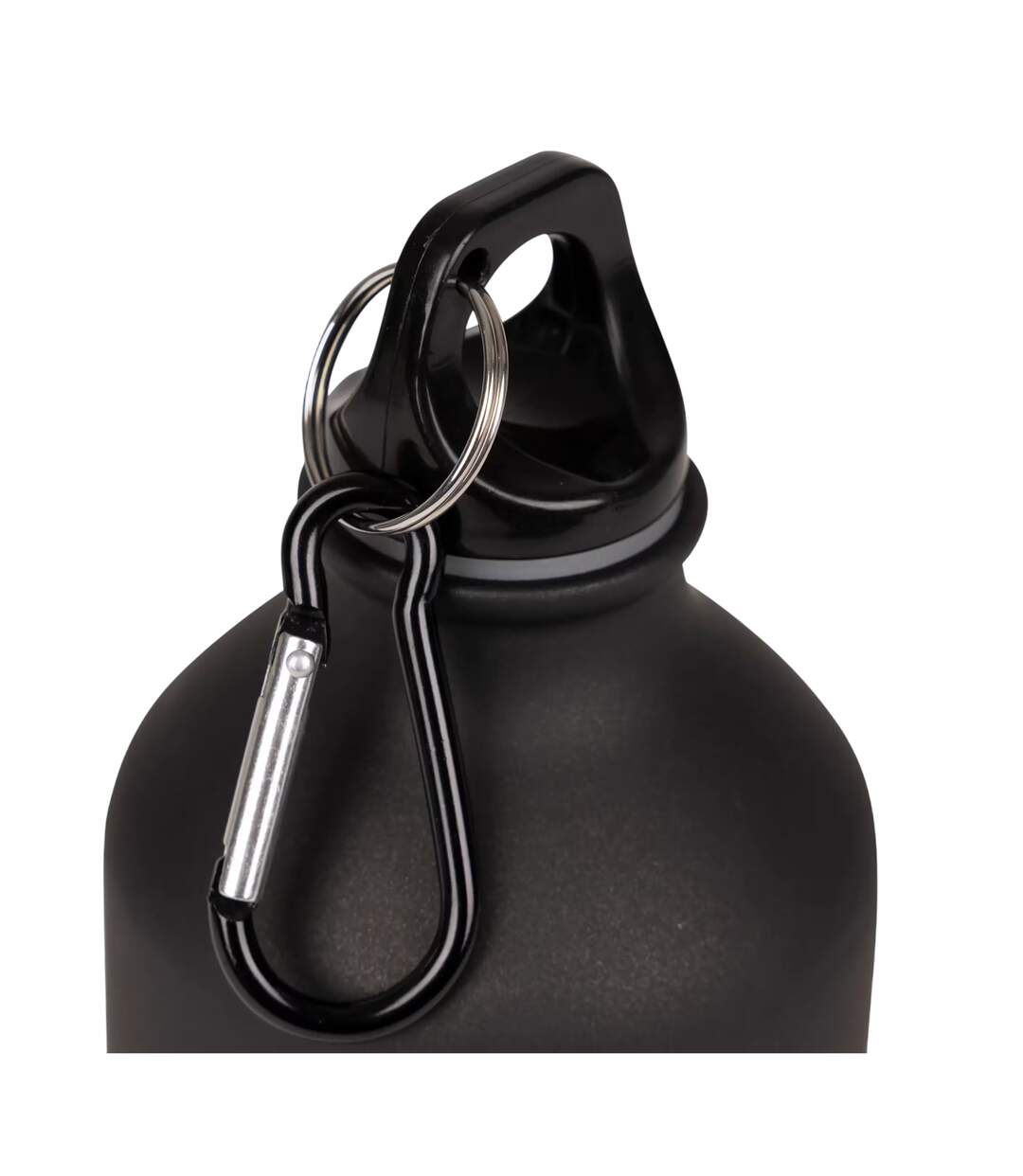Gourde Avec Mousqueton 500 Ml Swig Taille Unique Noir Mat Trespass-3