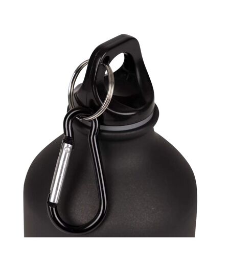 Gourde Avec Mousqueton 500 Ml Swig Taille Unique Noir Mat Trespass