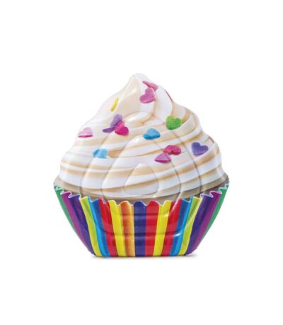 Matelas Gonflable Cupcake 142cm Multicolore