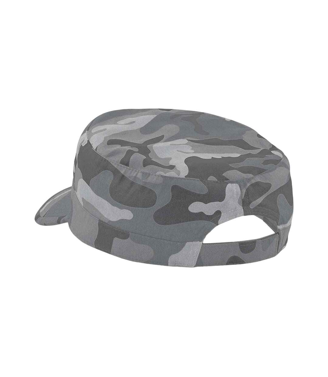 Casquette militaire bleu clair Beechfield-2