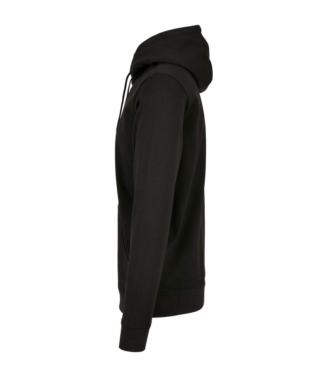 Sweat À Capuche Basic Adulte Noir Build Your Brand-4