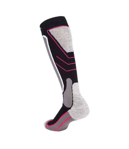Lot De 2  Chaussettes De Ski Meribel Femme Noir Nevica