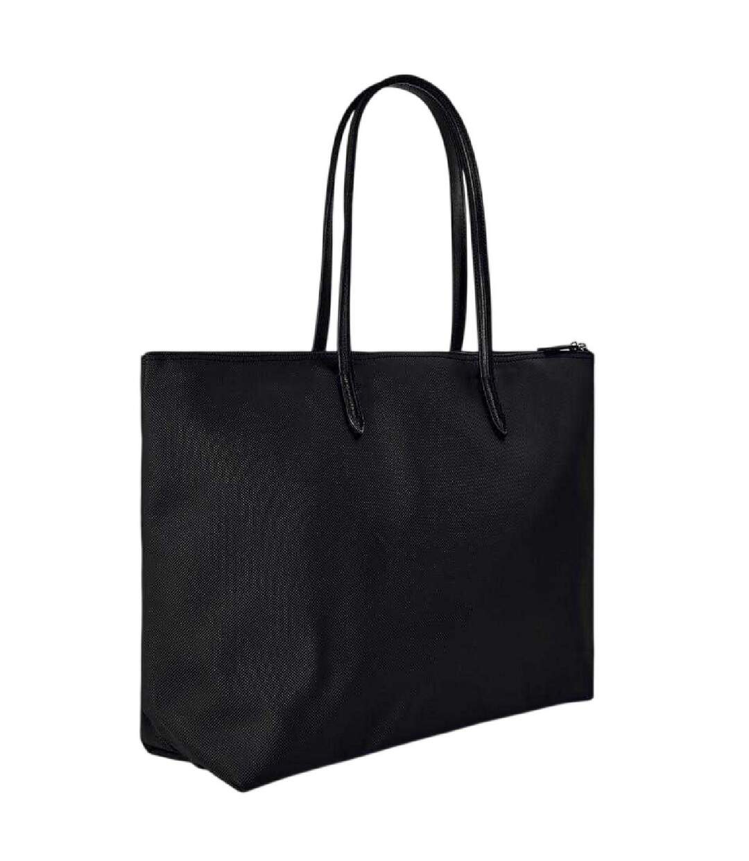 Tote Bag Motif/style Grand Femme Taille Unique Noir Lacoste-2