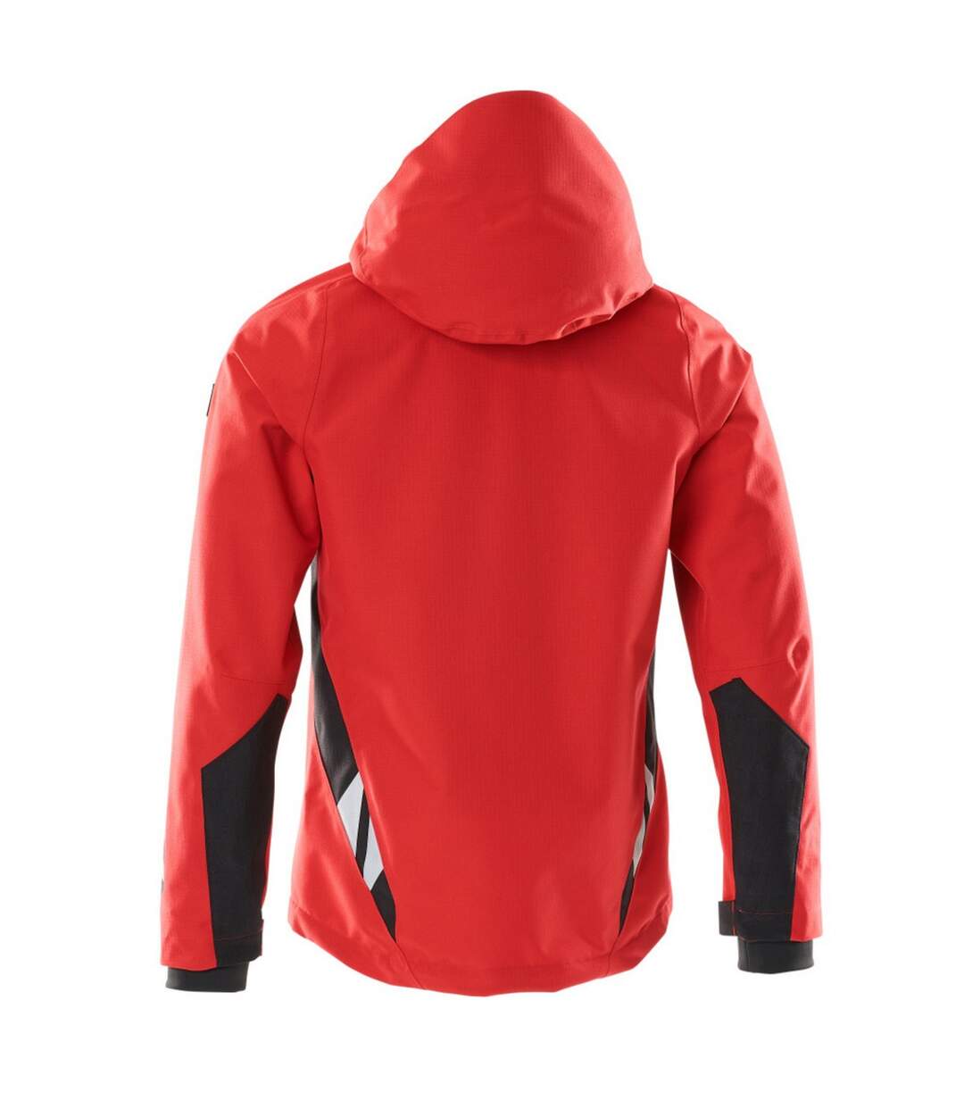 Mens Accelerate Soft Shell Jacket Traffic Red Black Mascot-2