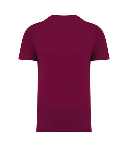 Unisex adult heavyweight slim t-shirt cherry purple Native Spirit