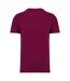 Unisex adult heavyweight slim t-shirt cherry purple Native Spirit-2