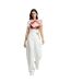 Womens/ladies Large Floral Slim T-shirt Ivory Ted Baker-4