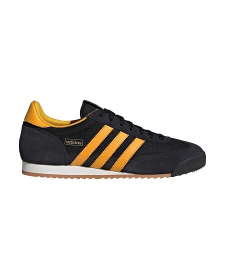 Mens Originals R71 Leather Trainers Core Black Adidas