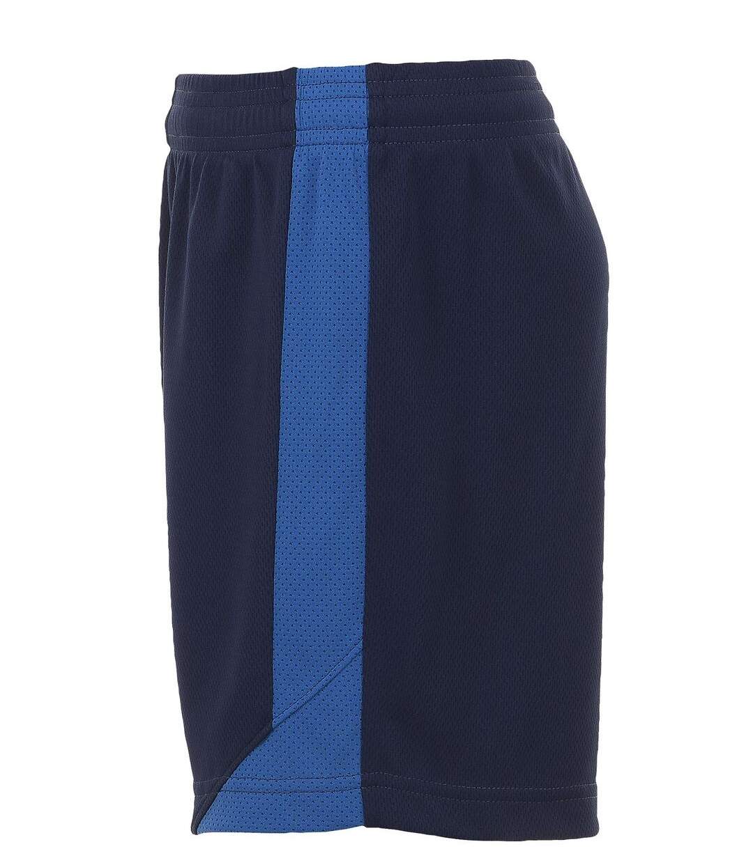 Short de foot adulte OLIMPICO 01718 - bleu marine-3