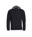 Sweat À Capuche Classic Homme Noir Clique-1