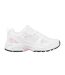 Womens/ladies Pro Mira Synthetic Leather Trainers White Pink USA Pro-1