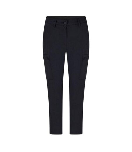 Pantalon Motif/style Uni Femme Noir Castore