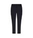 Pantalon Motif/style Uni Femme Noir Castore-1