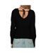 T-Shirt manches longues noir femme only leelo-2