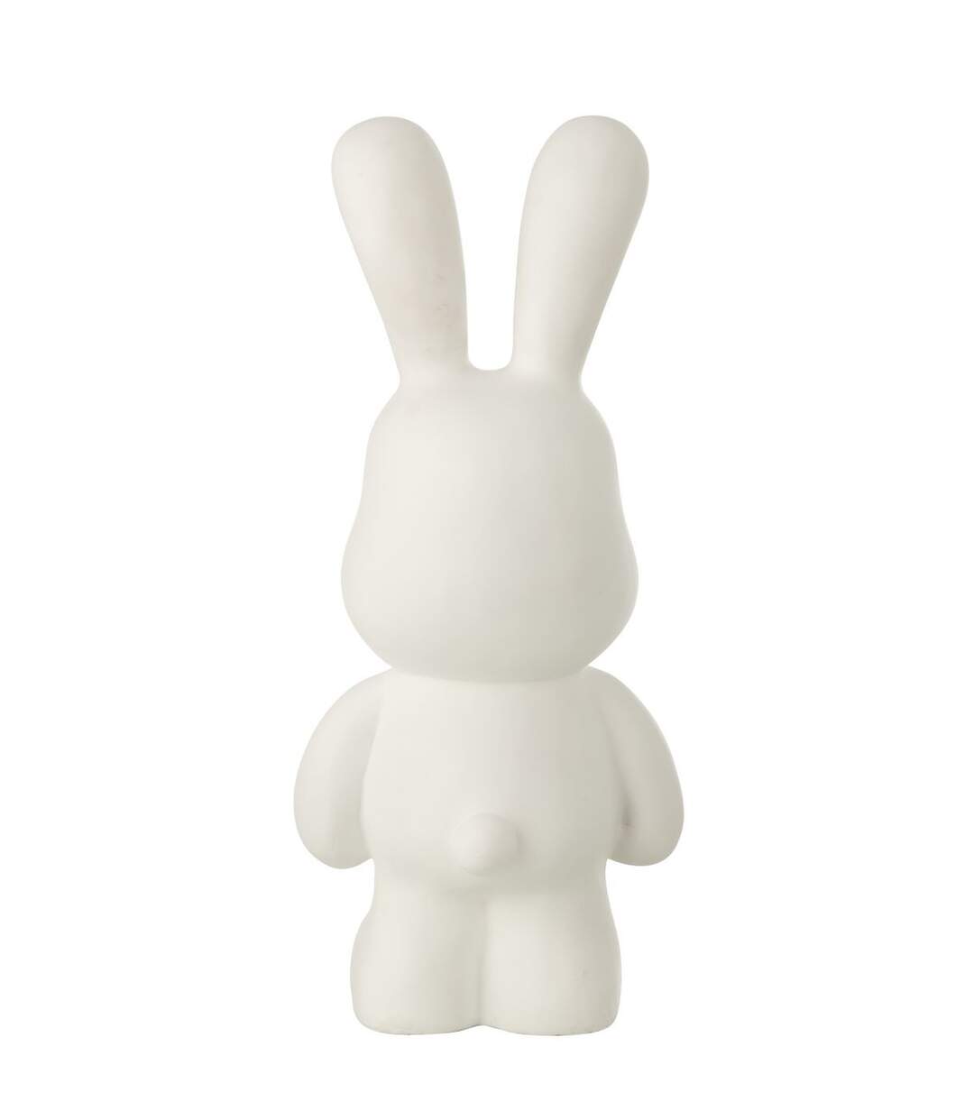 Statue Lapin en Résine Eddy 59cm Blanc-3