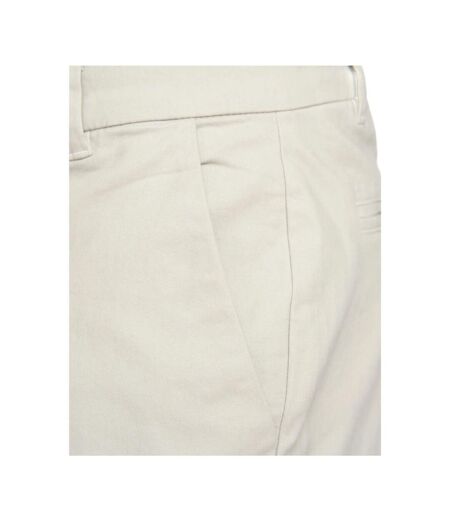 Mens Clarksten Chino Shorts Light Grey Bewley & Ritch
