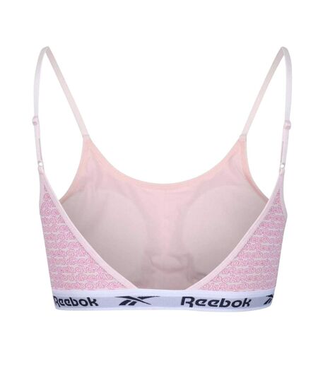 Haut Court Motif/style Logo Répété Alta Femme Rose Reebok
